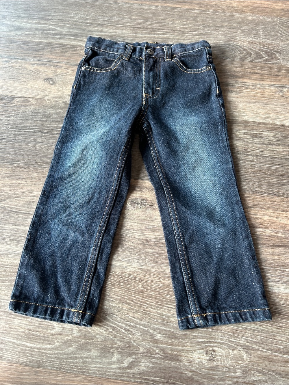 4/$20 Calvin Klein Boys' Dark Blue Denim Jeans Sz 3T